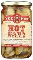 Algopix Similar Product 1 - Yee Haw Pickle Company Hot Damn Dill