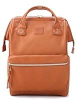 Algopix Similar Product 5 - KahKee Leather Backpack Diaper Bag