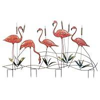 Algopix Similar Product 15 - Tropical Flamingo Garden Stakes