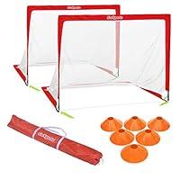 Algopix Similar Product 5 - GoSports Premier Portable Pop Up Soccer
