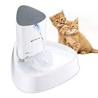 Algopix Similar Product 11 - isYoung Cat Fountain LED Pet Water