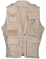 Algopix Similar Product 18 - Humvee Safari Vest Khaki XX Large
