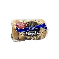 Algopix Similar Product 7 - Aladdin Bakers plain 5 Jumbo Bagels