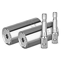 Algopix Similar Product 5 - Linkstyle 4PCS Universal Socket Wrench