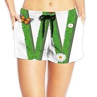Algopix Similar Product 16 - Elastic Waist Soft Lounge Shorts Casual