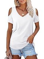 Algopix Similar Product 2 - Amoretu Summer Short Sleeve Tshirt Cold