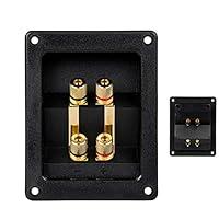 Algopix Similar Product 11 - 2PCS Speaker Terminal Box Binding Post