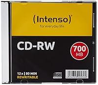 Algopix Similar Product 14 - Intenso x10 CD-RW 700MB 12x SC