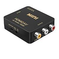 Algopix Similar Product 10 - GANA HDMI to RCAHDMI to AV 1080P HDMI