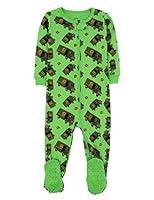 Algopix Similar Product 6 - Leveret UPS Truck Footed Pajama Sleeper