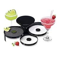 Algopix Similar Product 8 - Starfrit Cocktail Rimmer, Black