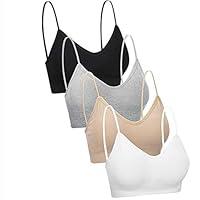 Algopix Similar Product 1 - 4 Pieces Sports Bras for Women