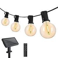 Algopix Similar Product 10 - BRTLX Solar Outdoor String Lights100FT