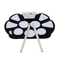 Algopix Similar Product 20 - Eoncore Portable Roll up Drum Pad Kit