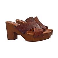 Algopix Similar Product 17 - Womens Swedish Clogs in Leather 