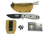 Algopix Similar Product 3 - ESEE Serrated Edge Blades  Micarta