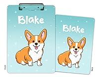 Algopix Similar Product 9 - Personalized Corgi Dog Puppy Clipboard