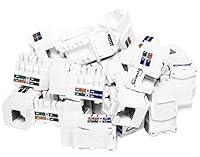 Algopix Similar Product 3 - Kwikjack CAT5E Data Jack  25 Piece