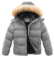 Algopix Similar Product 11 - WULFUL Boys Winter Coats Waterproof