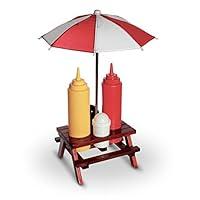 Algopix Similar Product 2 - Picnic Bench Condiment Set  Picnic