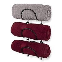 Algopix Similar Product 16 - Wallniture Solid Wrought Iron Towel