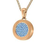 Algopix Similar Product 8 - Quiges Rose Gold Matte Stainless Steel