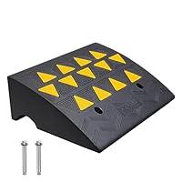 Algopix Similar Product 8 - VEVOR Rubber Curb Ramp 6 Rise Height