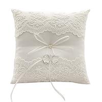 Algopix Similar Product 1 - Bodosac Awtlife Lace Pearl Wedding Ring