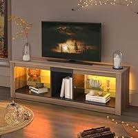 Algopix Similar Product 16 - Bestier 55 Inch TV Stand with LED
