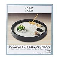 Algopix Similar Product 10 - 7inch Succulent Candle Zen Garden with