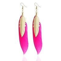 Algopix Similar Product 11 - FU Real Feather Design Indian Style