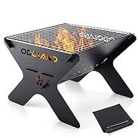 Algopix Similar Product 5 - Odoland Camping Campfire Grill