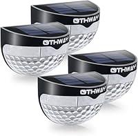 Algopix Similar Product 3 - OTHWAY Solar Fence Post Lights Wall