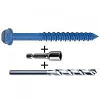 Algopix Similar Product 12 - Cobra 681j Concrete Screw Hex Head