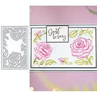 Algopix Similar Product 5 - Rose Lace Die Cuts for Card Making