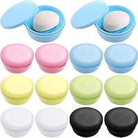 Algopix Similar Product 9 - Thyle 12 Pcs Portable Round Soap Dish