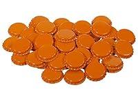 Algopix Similar Product 9 - Bottle Caps - Orange (50 Caps)