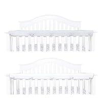 Algopix Similar Product 9 - TILLYOU 1Pack Padded Baby Crib Rail