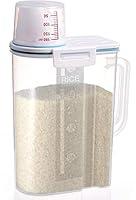 Algopix Similar Product 20 - Rice Container Airtight BPA Free 5lb