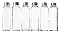 Algopix Similar Product 8 - Epica 18Oz Glass Water Bottles with