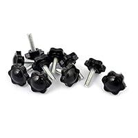Algopix Similar Product 13 - 10x M6x20mm Male Thread 25mm Star Head