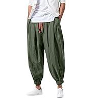 Algopix Similar Product 2 - Wide Leg Casual Pants for Men Relaxed