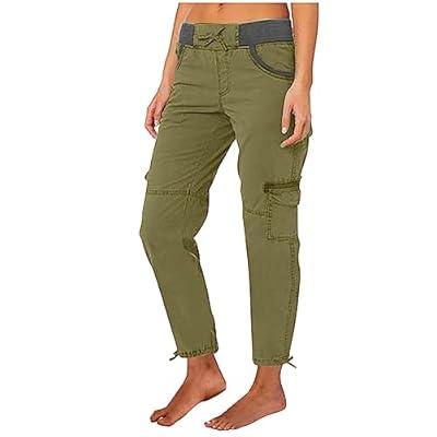 Best Deal for Women's Hiking Cargo Pants Casual High Waist Jogger Pants