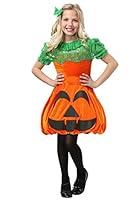 Algopix Similar Product 9 - Pretty Pumpkin Girls Costume Small