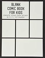 Algopix Similar Product 17 - Blank Comic Book for Kids Create Your