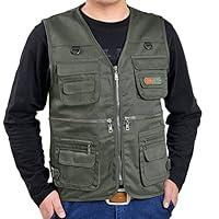 Algopix Similar Product 8 - Mens Vests Casual Denim Vest for Men