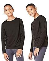 Algopix Similar Product 2 - DEVOPS Boys 2Pack Thermal Shirts
