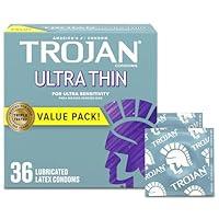 Algopix Similar Product 3 - TROJAN Ultra Thin Condoms For Ultra