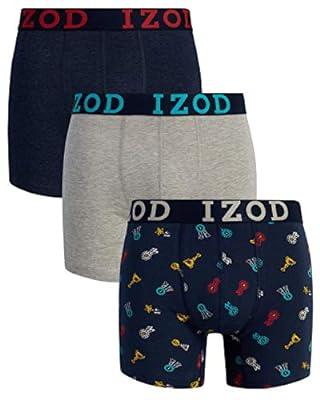Best Deal for IZOD Men's Stretch Boxer Briefs Underwear, 3-Pack