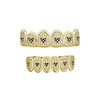 Algopix Similar Product 3 - JINAO 18k Gold Plated All Iced Out